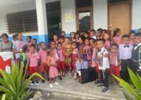 kindy students Timor Leste