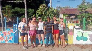 renovation volunteers in aborlan