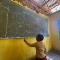 writing on the board
