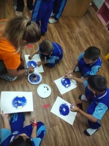 hand painting