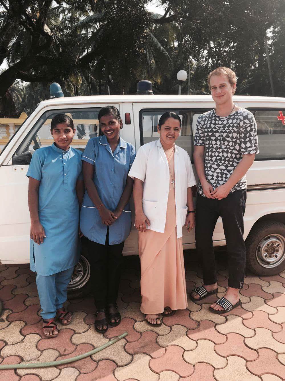 volunteer with doctors in india