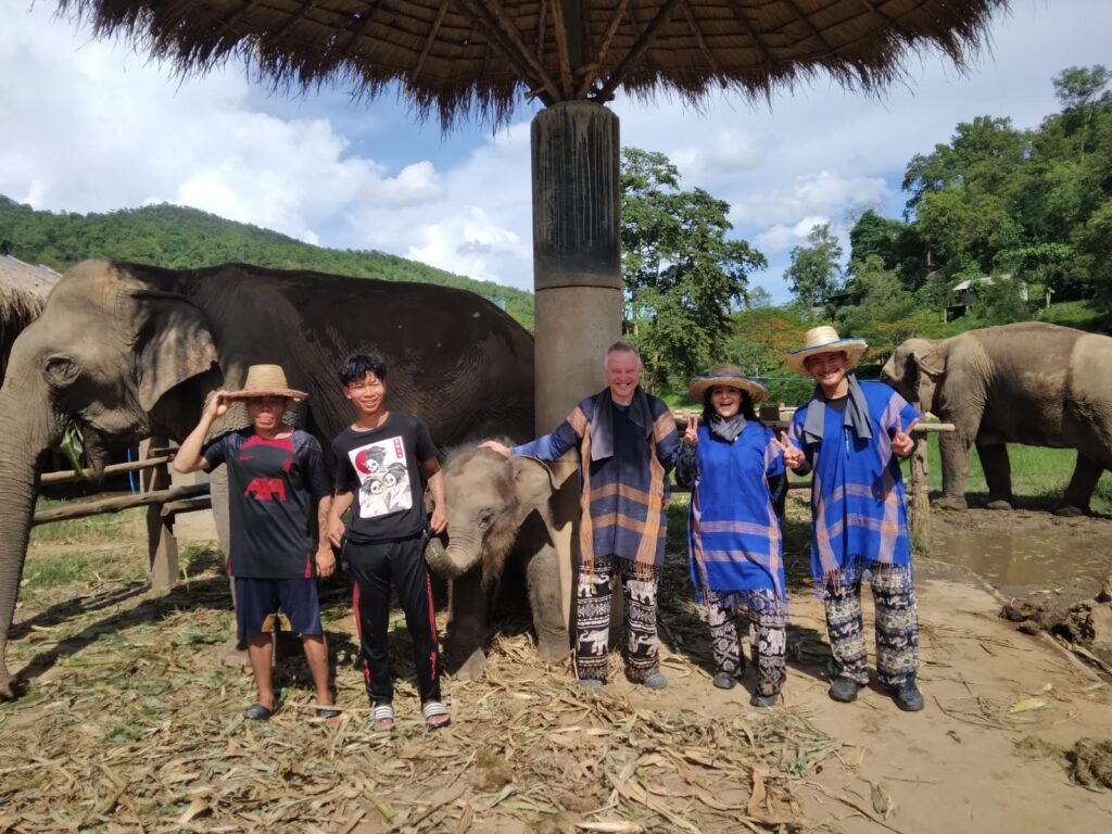 elephant volunteering group