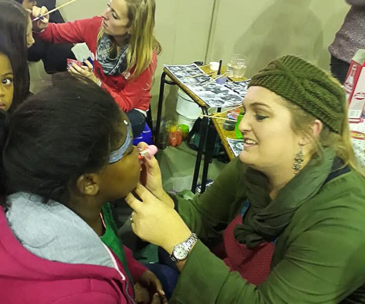 face painting