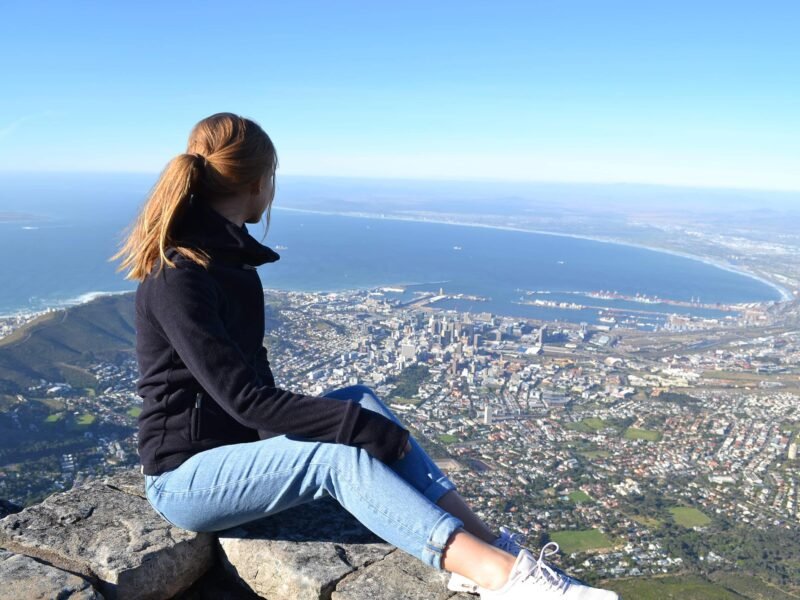 view over cape town