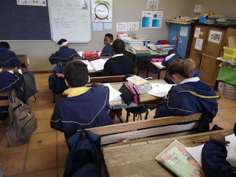 kids in class