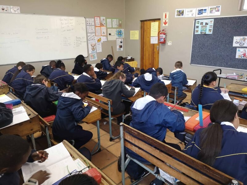 kids in class