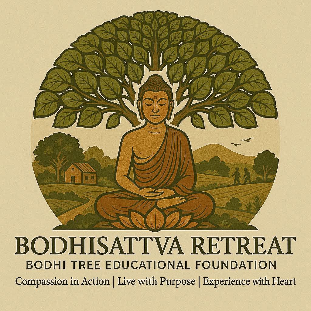 Bodhisattva retreat graphic