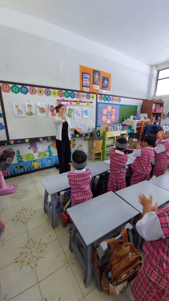 teaching class in koh samui