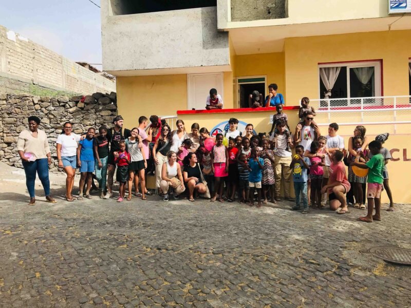 group of volunteers
