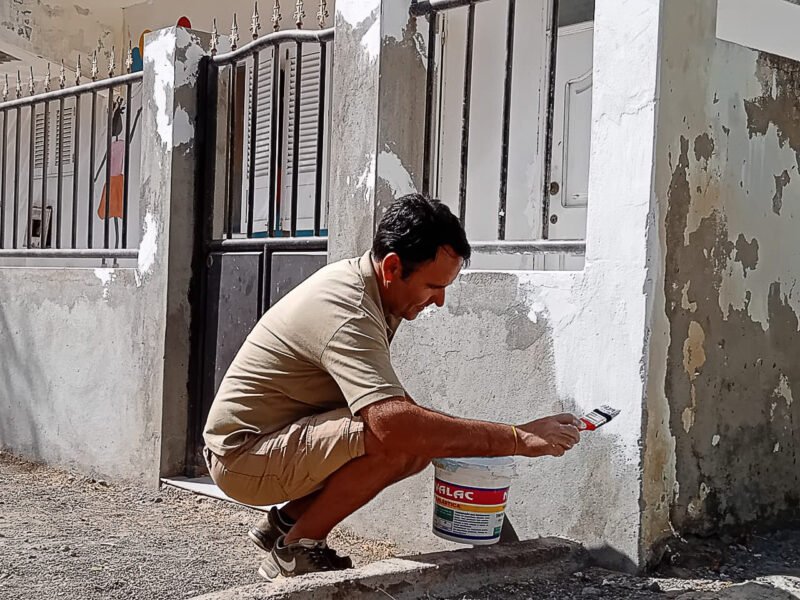 painting wall