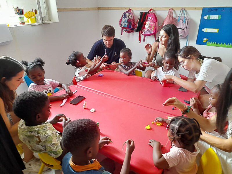 childcare volunteering Cape Verde