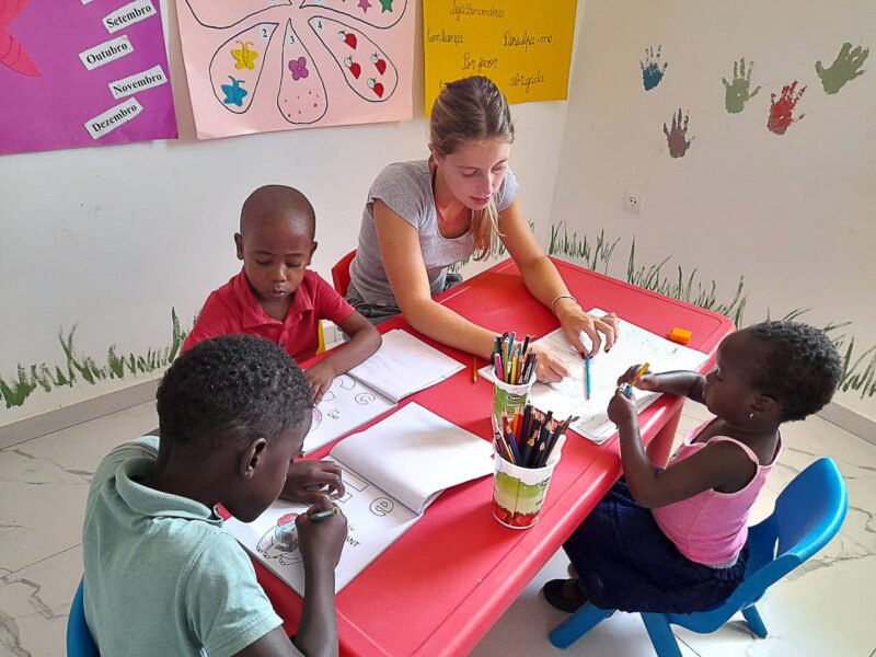 childcare volunteering Cape Verde