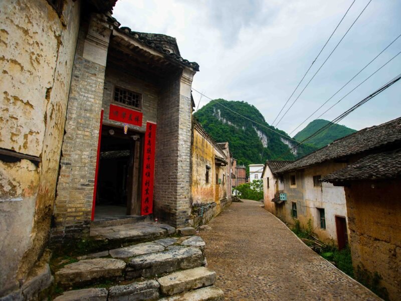 Walking around in the village - Ancient house