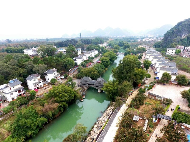 view from temple
