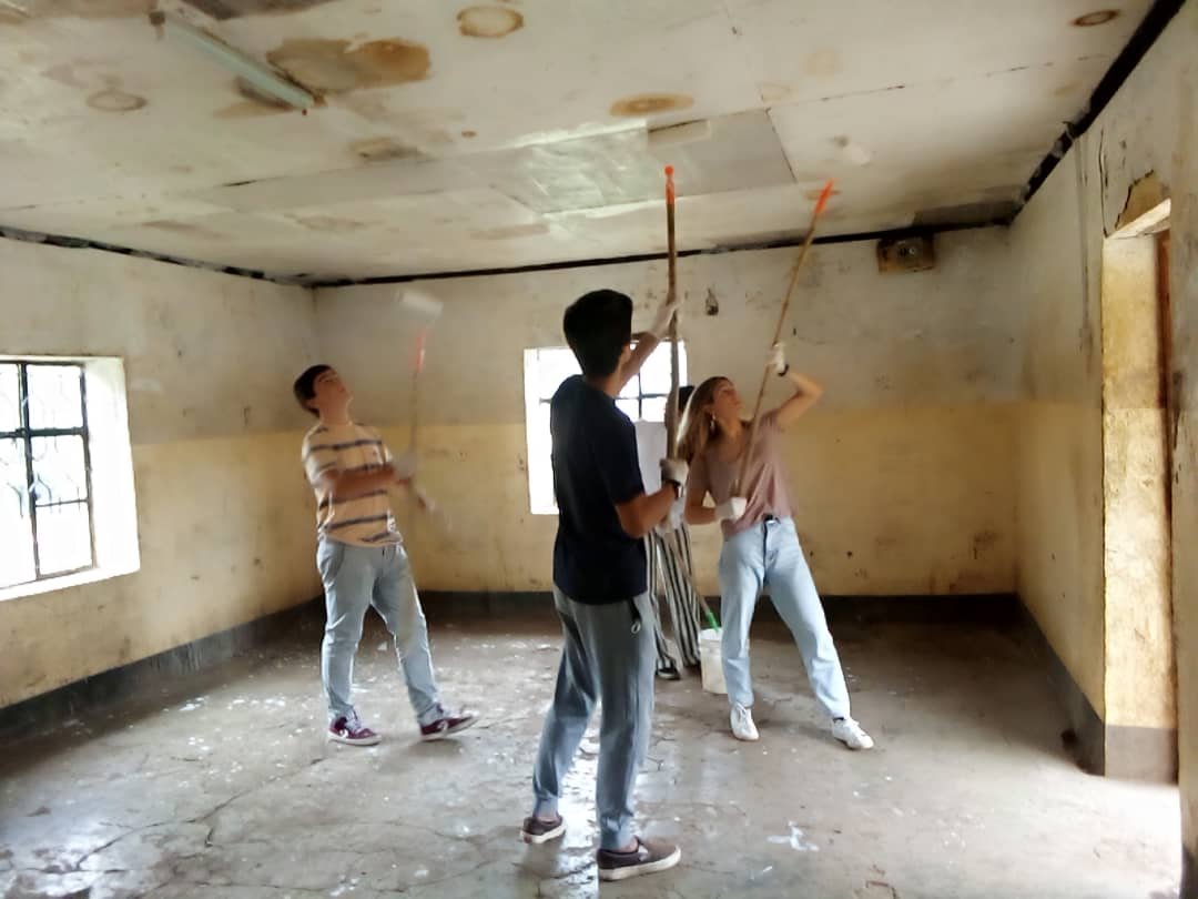 painting ceiling