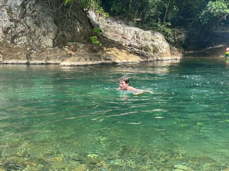 swimming