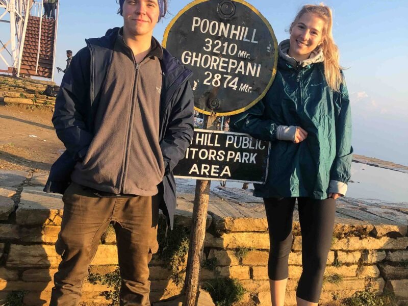 poon hill sign