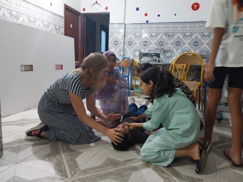 First Aid session_Morocco