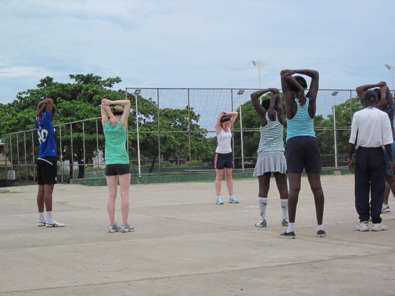 Netball - Stretching