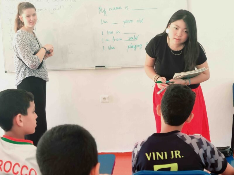 English and French teaching