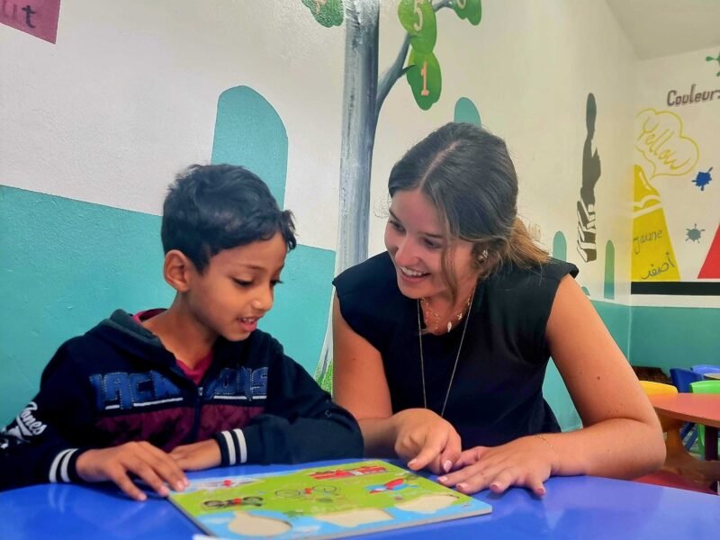 childcare volunteering Morocco