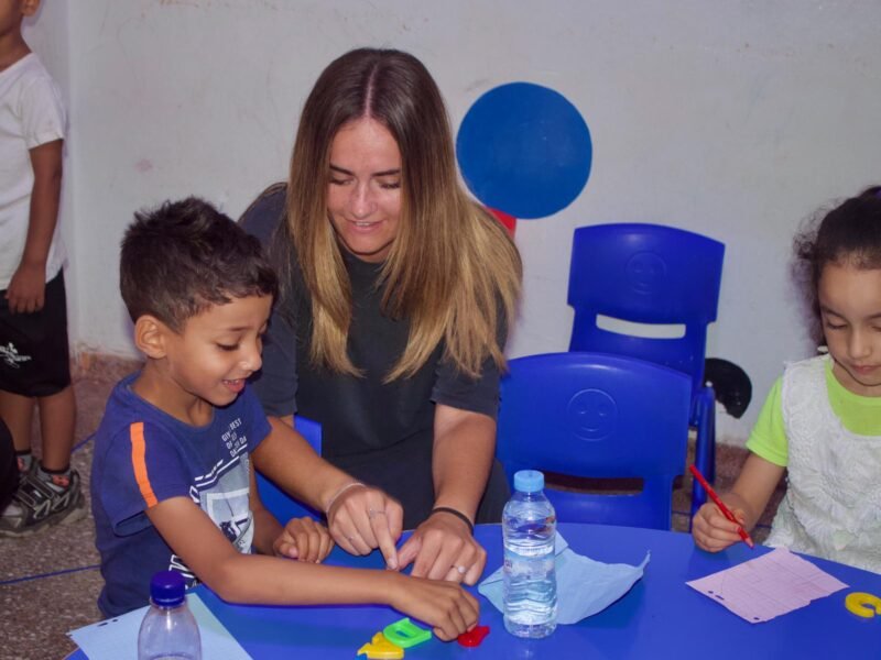 childcare volunteering Morocco