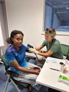 Blood pressure check - Fiji