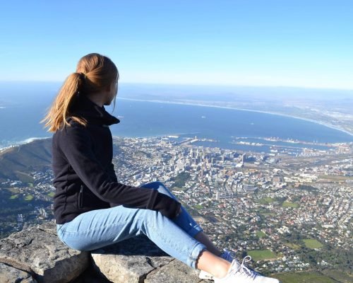 view over cape town