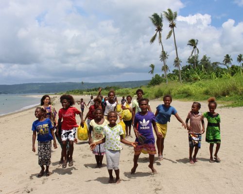 come volunteer in vanuatu and enjoy this beach with kids