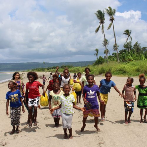 come volunteer in vanuatu and enjoy this beach with kids