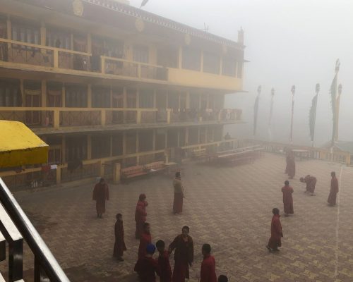foggy weather in darjeeling