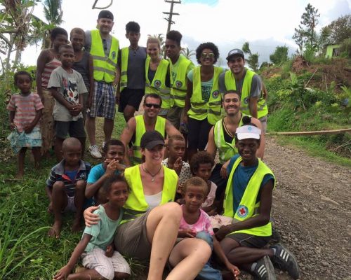 cyclone winston relief party IVI