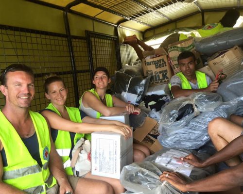 cyclone rebuilding fiji volunteering