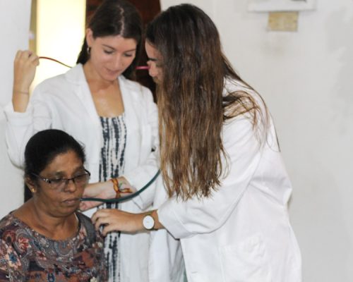 treating patient Medical project Sri Lanka-