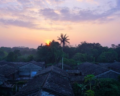 village scene